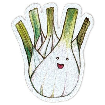 Wooden magnet – fennel