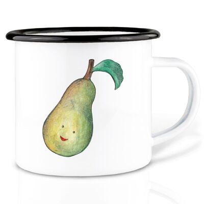 Taza de esmalte – pera