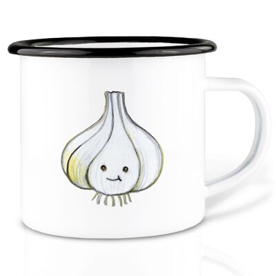 Tazza smaltata – Aglio