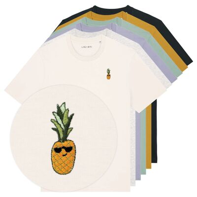 T-shirt brodé – Ananas
