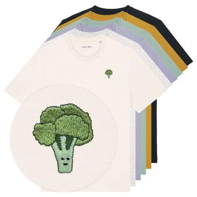 T-shirt brodé – Brocoli