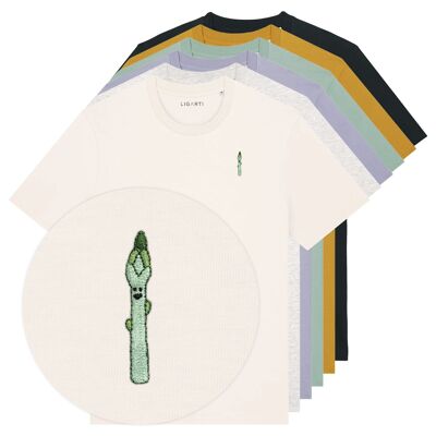 T-shirt brodé – Asperges