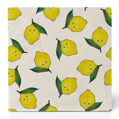 Posavasos de azulejos – limón