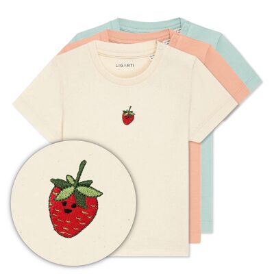 T-shirt bébé - Fraise