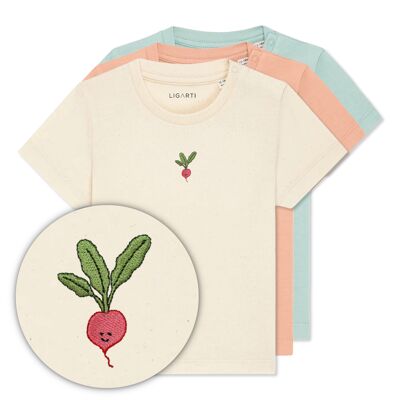 T-shirt bébé - radis