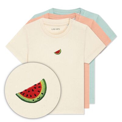T-shirt bébé - pastèque