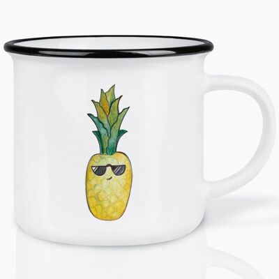 Ceramic mug – pineapple