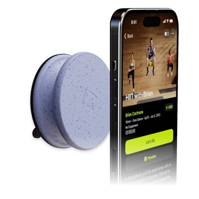 Support de téléphone à ventouse MirrorPlay® Magsafe - Lavande