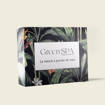 Green Spa Gift Box with Sheath – Elegance & Refinement
