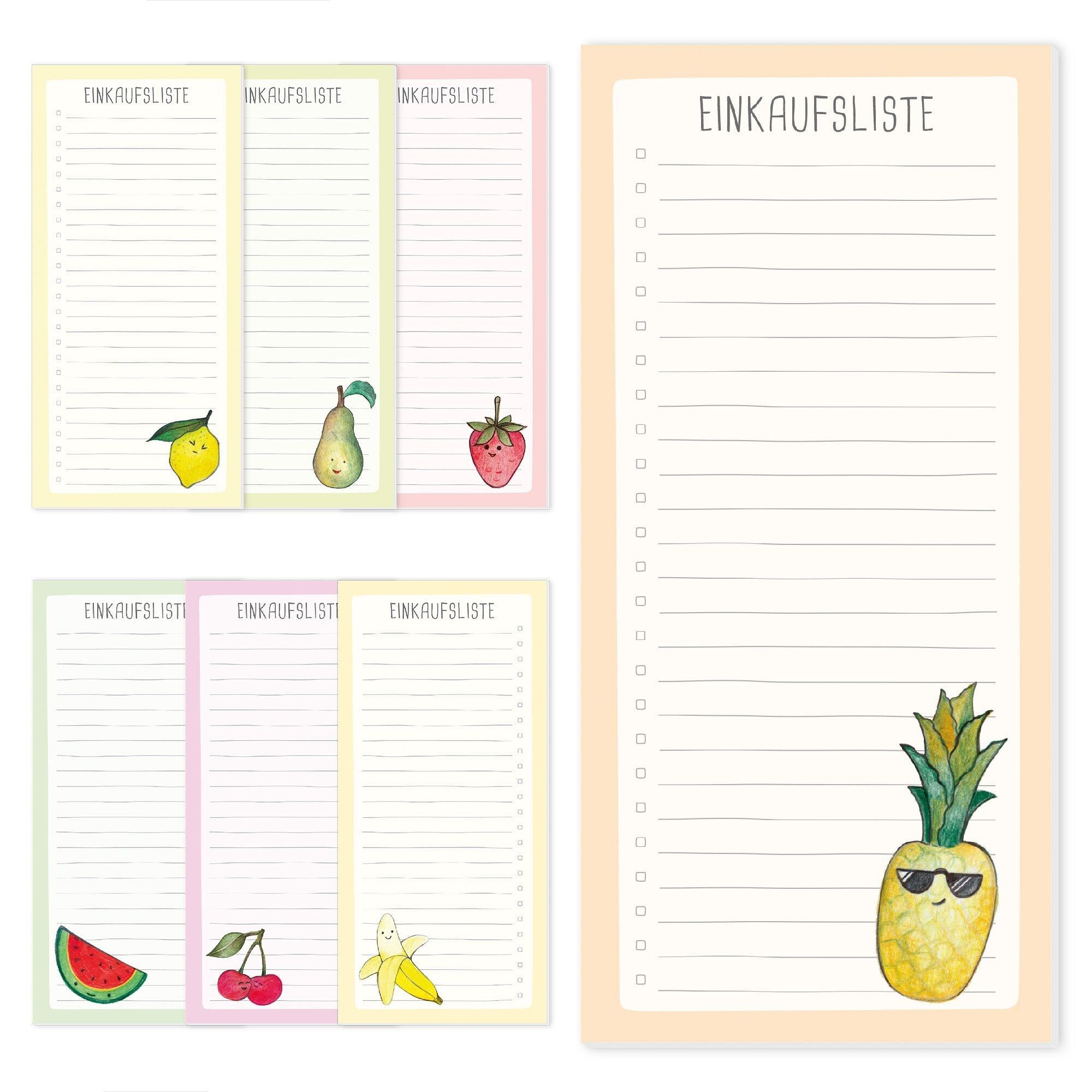 Blocco note – Macedonia di frutta