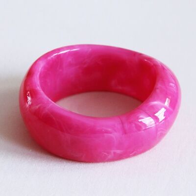 Pulsera de declaración - fucsia