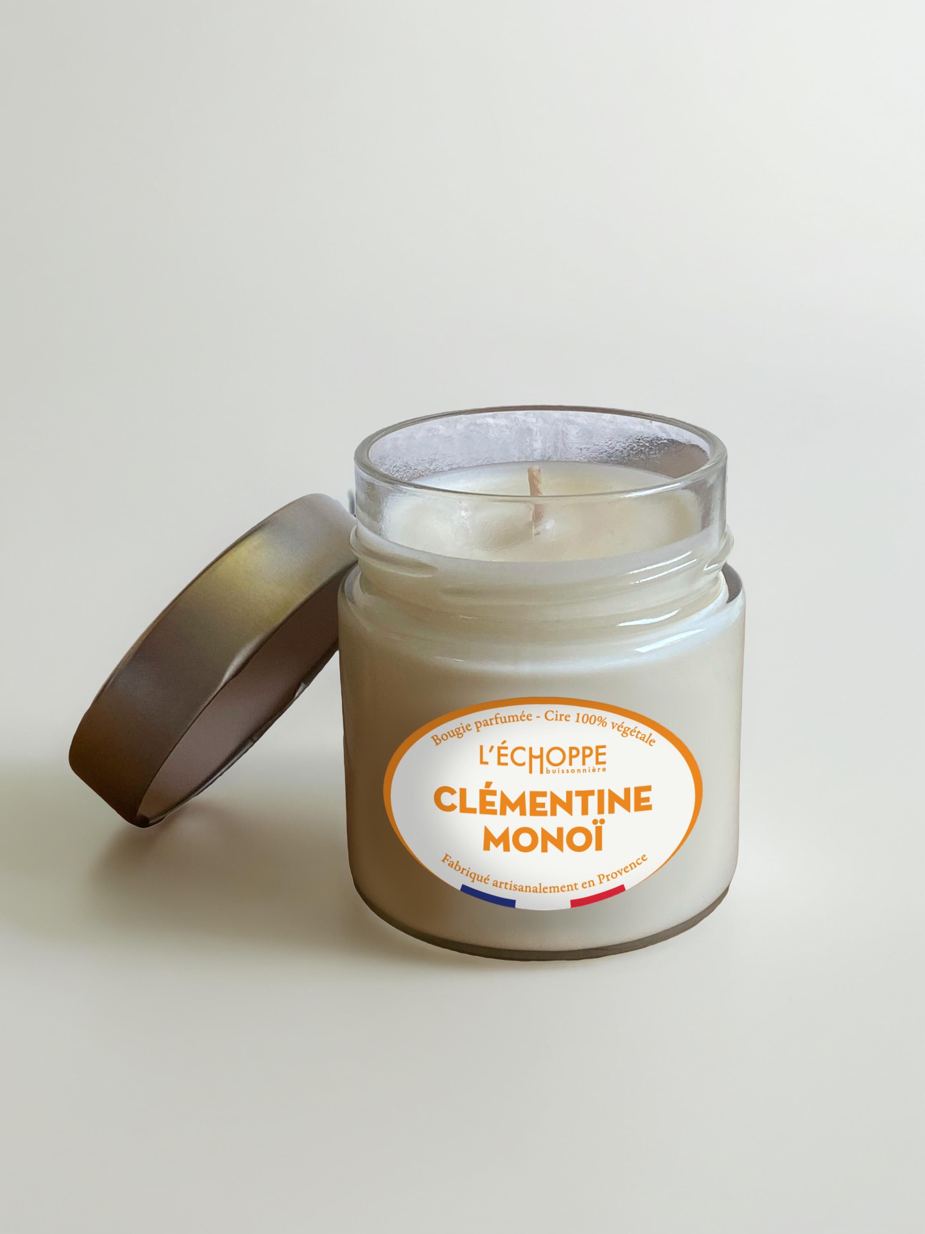 Clémentine Monoï - Bougie parfumée 180g