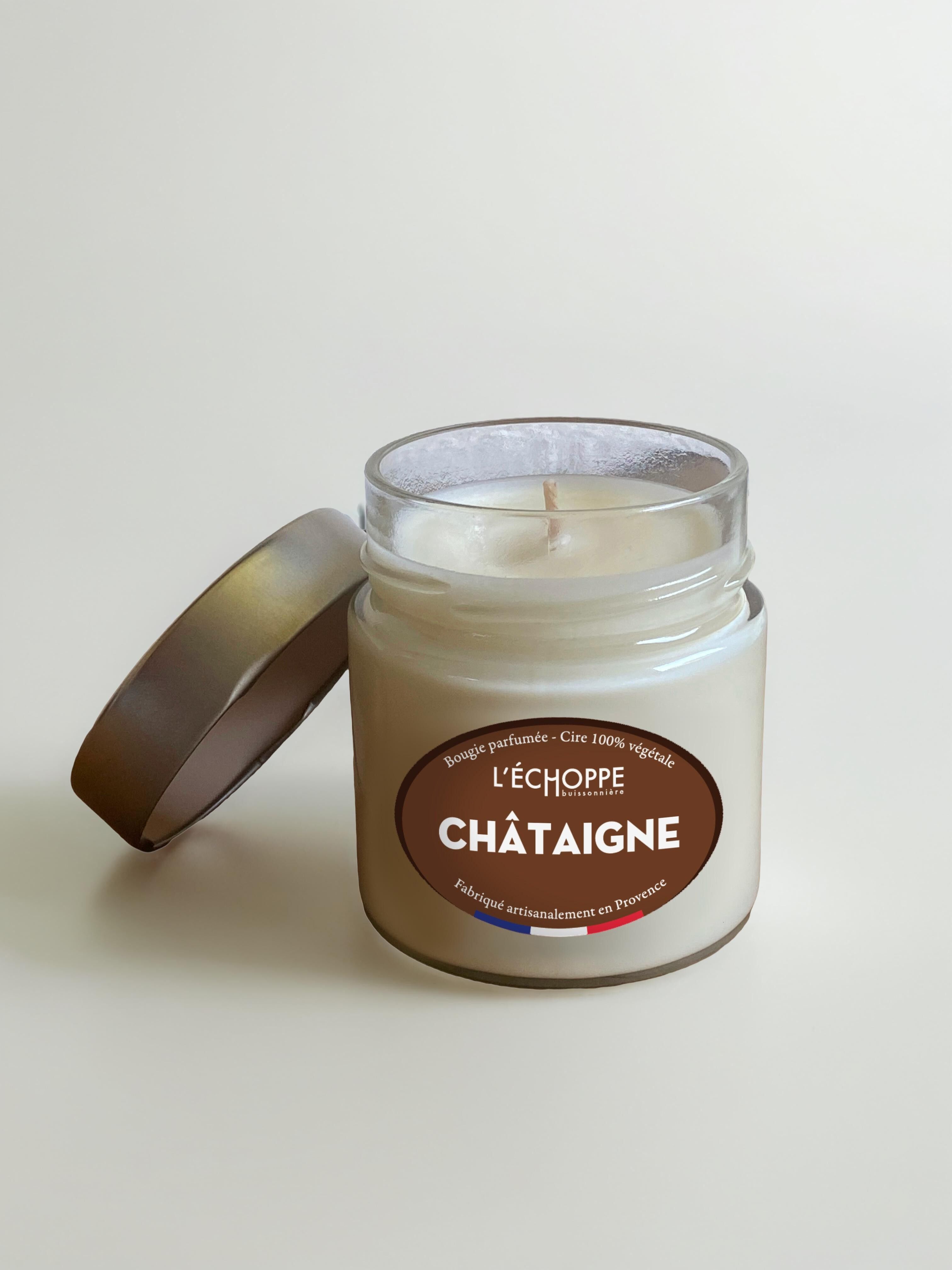 Châtaigne - Bougie parfumée 180g