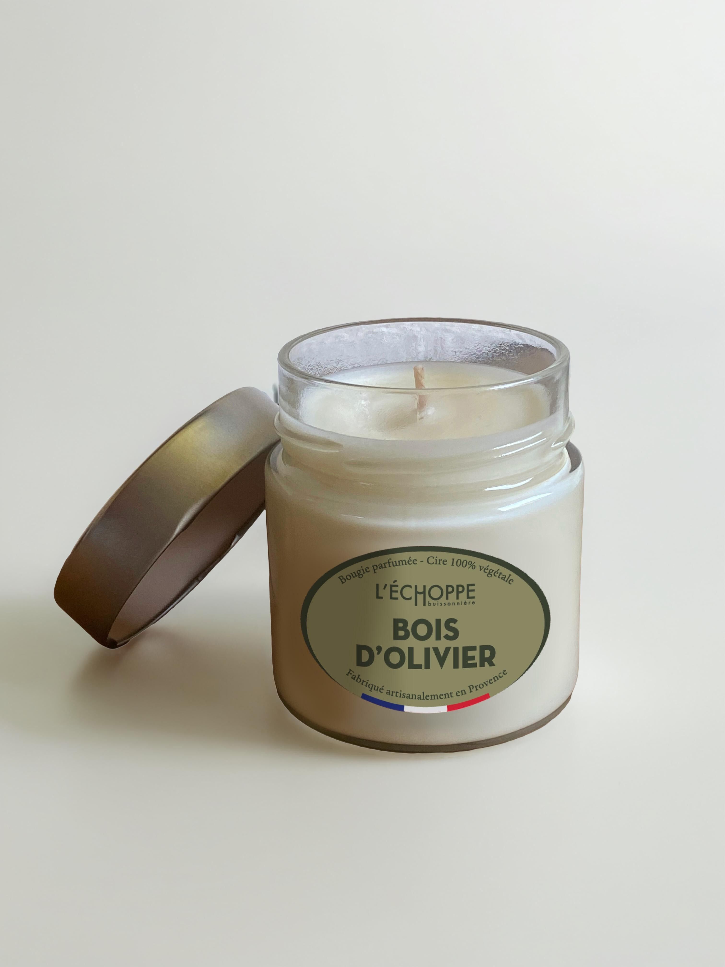 Bois d'Olivier- Bougie parfumée 180g