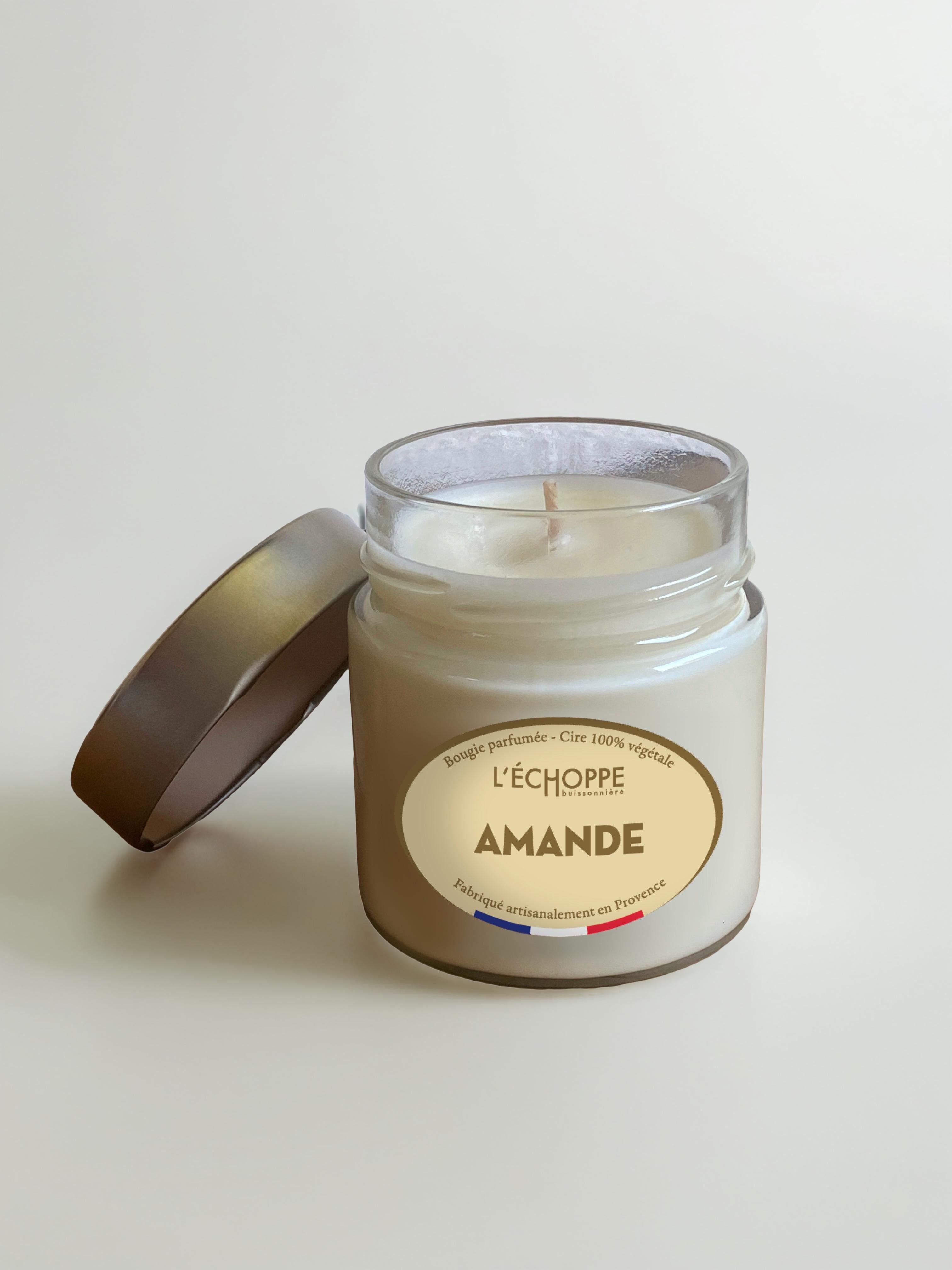 Amande - Bougie parfumée 180g