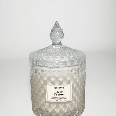 Fleur d'Opium - Bougie parfumée 200g - Bonbonnière DIAMANT