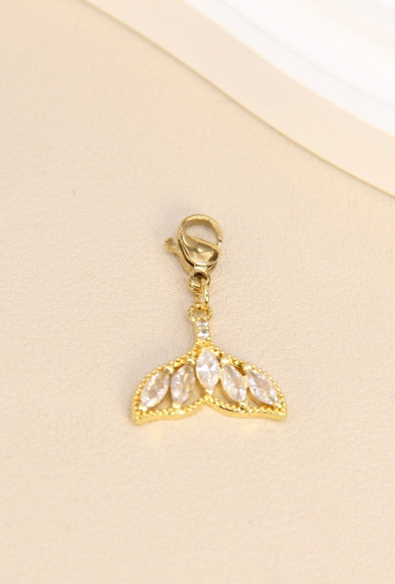 Pendentif Queue de Sirène - Mystère et Éclat en Acier Inoxydable