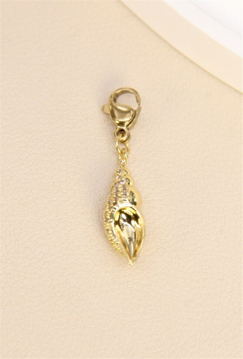 Muschelanhänger aus Edelstahl – Natürliche und moderne Eleganz