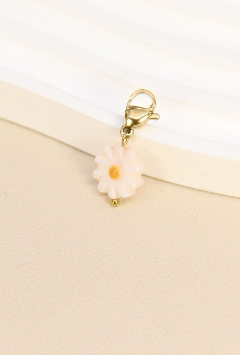 DIESER GÄNSEBLÜMCHEN-ANHÄNGER aus Edelstahl – Natürliche Eleganz