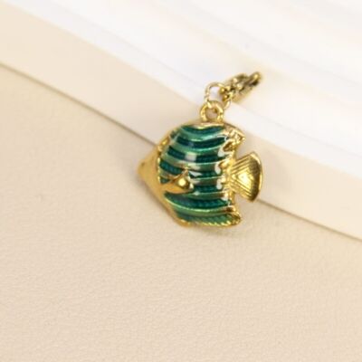 Colgante de pez de acero inoxidable – Elegancia marina