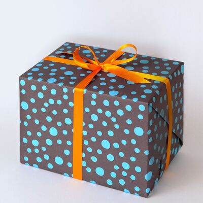 Papel de regalo Pequeños Puntos Azules