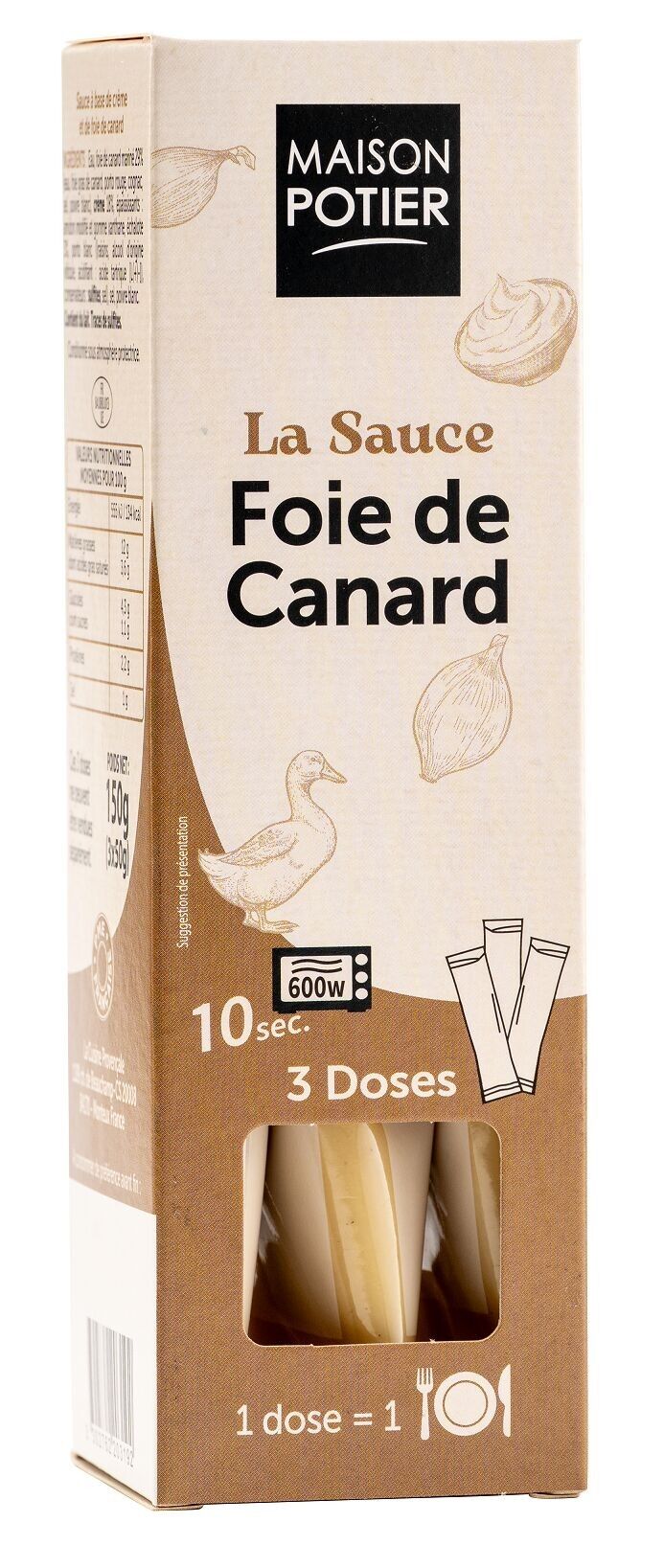 DUCK LIVER SAUCE 3X50 G CASE