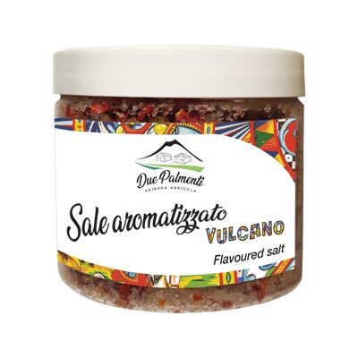 Tarro de sal con sabor VULCANO