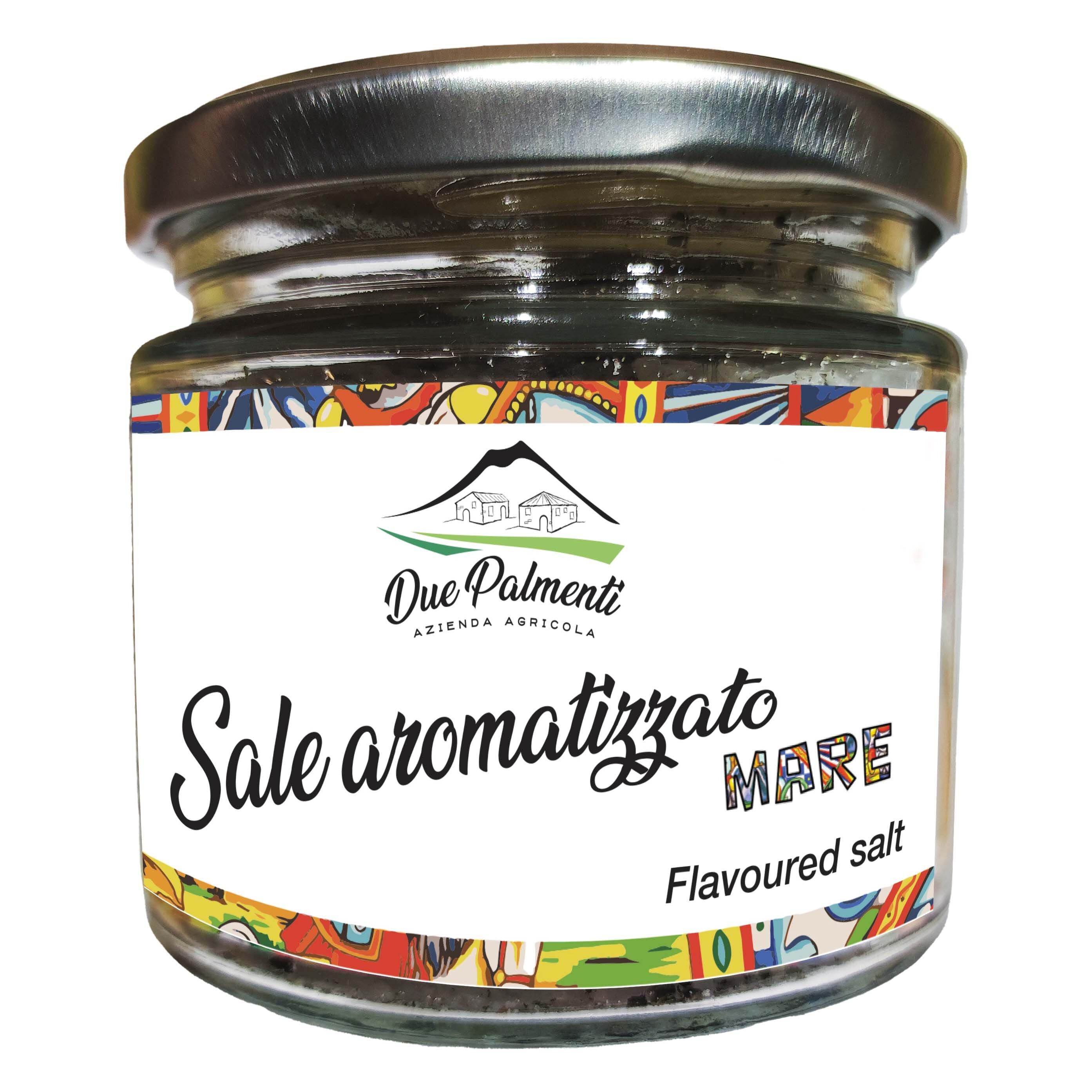 SEA Flavored Salt, 180g Glass Jar