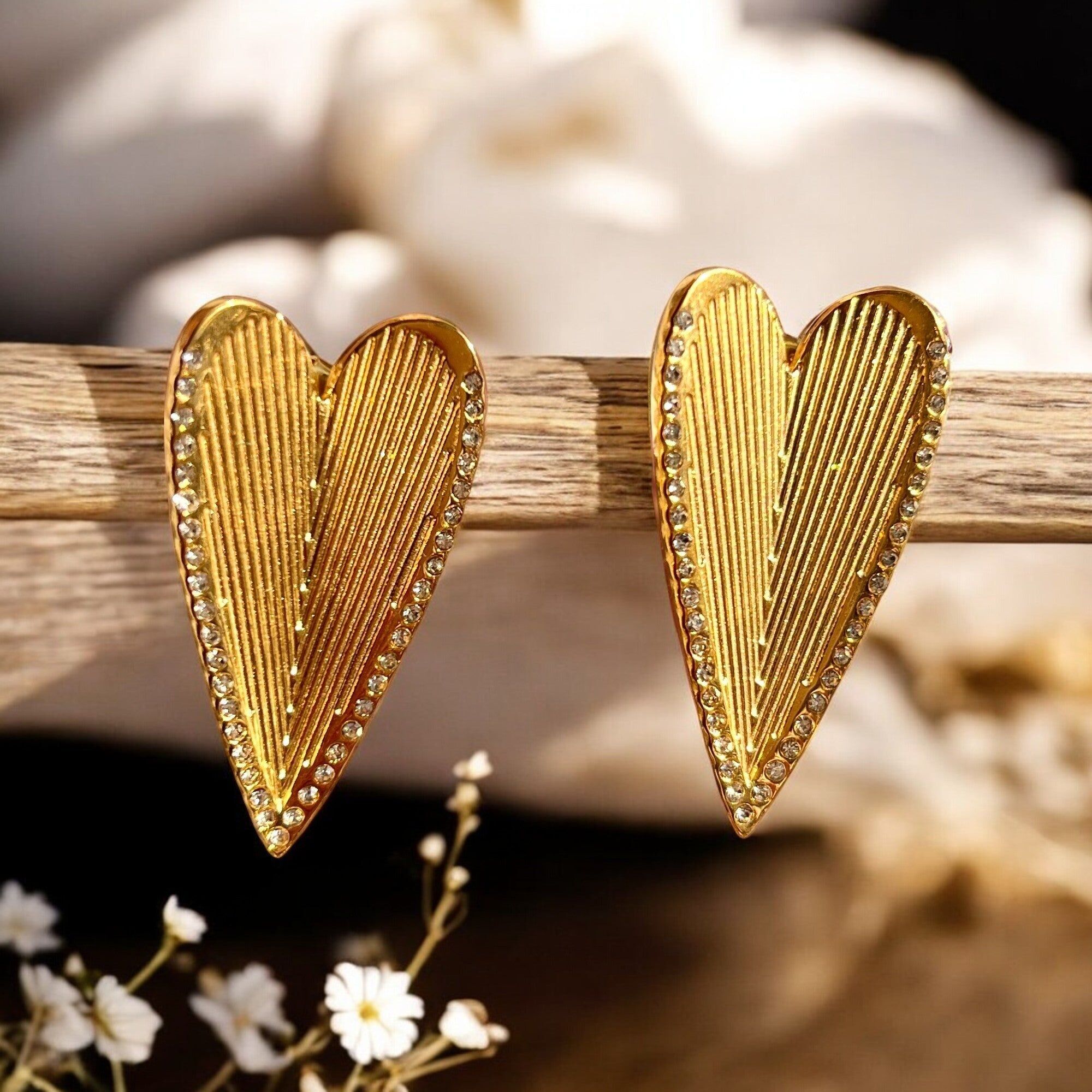 Orecchini “KATE” in acciaio inossidabile