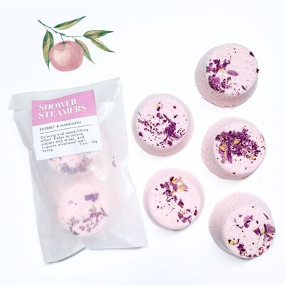 Shower Steamer Sherbet&Mandarin 2x25g (confezionati singolarmente)