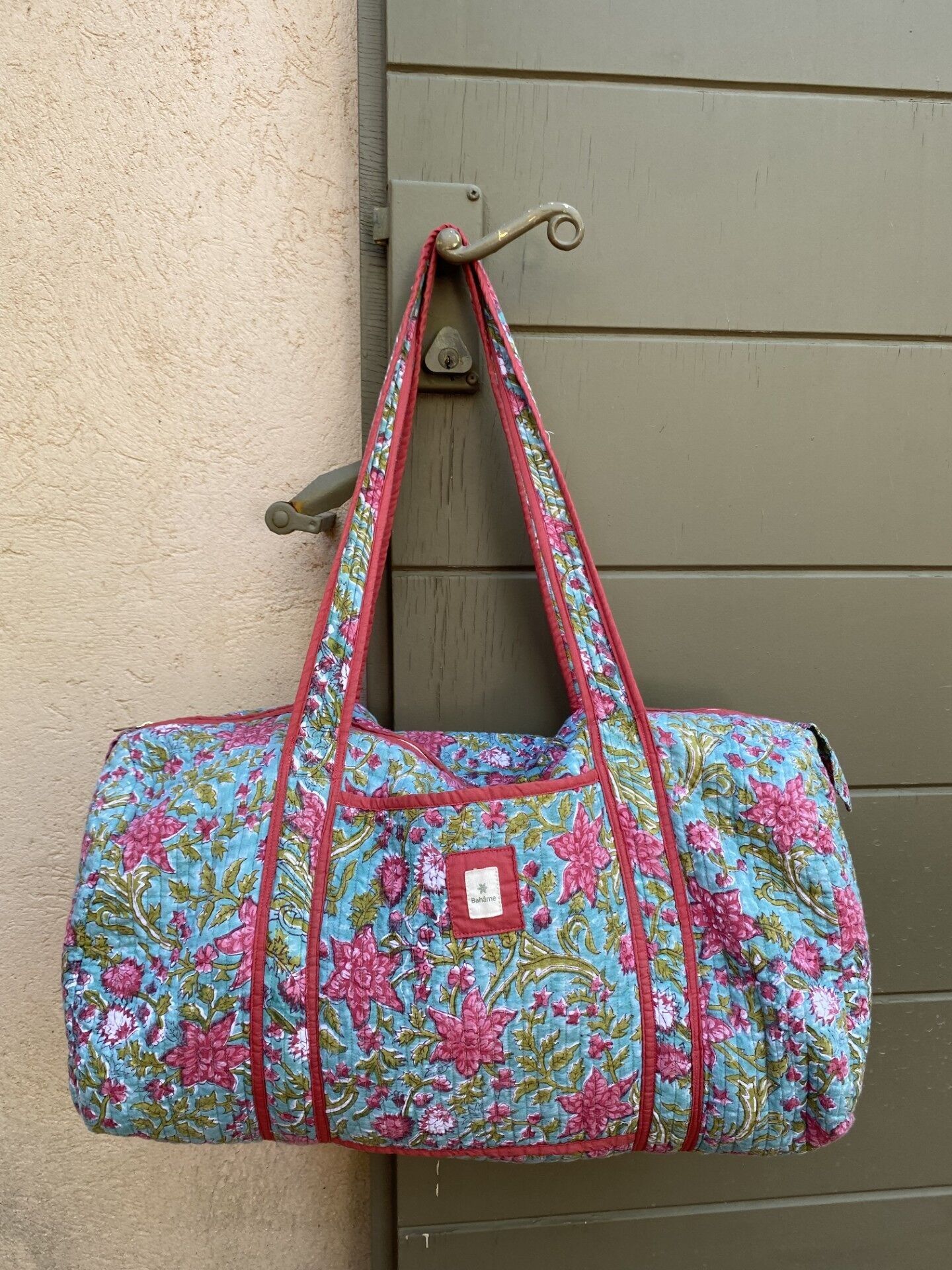 KIARA PINK FLOWER BAG