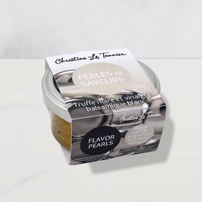 Perlas de Algas de Bretaña, Trufa de Verano y Condimento Balsámico Blanco 50 g