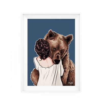 Imprimé ours fille