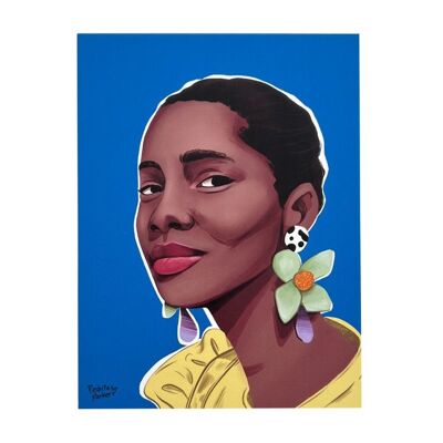 Illustration exclusive et caritative « Fleurs de mai »