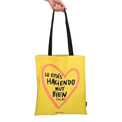 Sac en toile Vous faites un excellent sac en toile