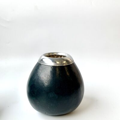 Green-Blue Calabash / Cup made in Argentina - Bonature