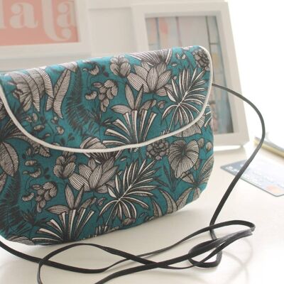 Bolso Gloria tropical azul