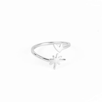Anello in argento "Esprimi un desiderio"