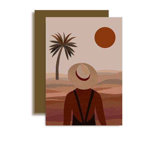 Carte A6 Sahara