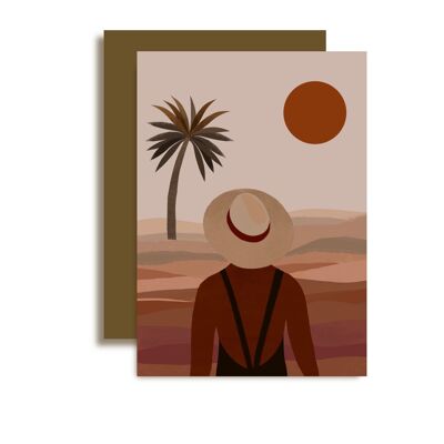 A6 Sahara-Karte