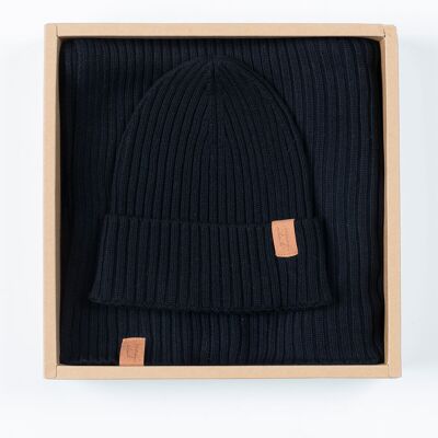 JUAN & JULIO black cotton duo