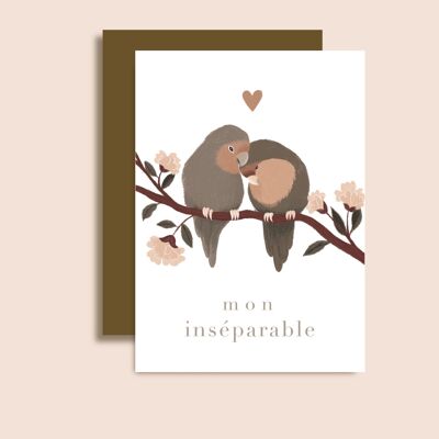 Card A6 My Inseparable