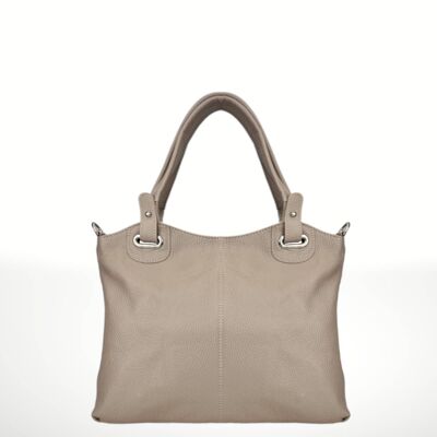 Borsa a tracolla in pelle di vacchetta Hanna