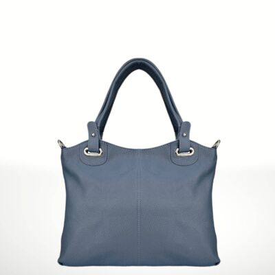 Hanna cowhide leather shoulder bag