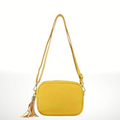 Borsa a tracolla in pelle bovina Bindi 230120