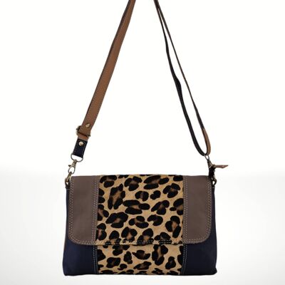 Borsa a tracolla in pelle bovina Sonia /
