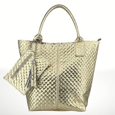 Bolso Tote de piel Gamuza La Bottega 250221