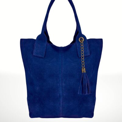 Sac fourre-tout en cuir suédé Marely 230213