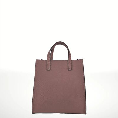 Borsa a tracolla in pelle di vacchetta Lisina /