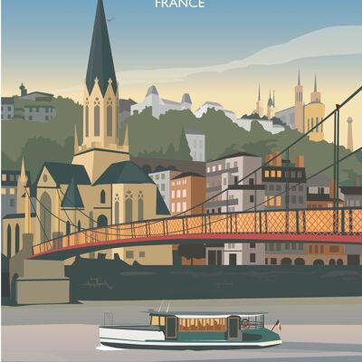 MAGNET PASSERELLE ST GEORGES LYON